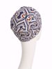 Billede af HocShanti turban w/print, Endless Shapes Of Blue