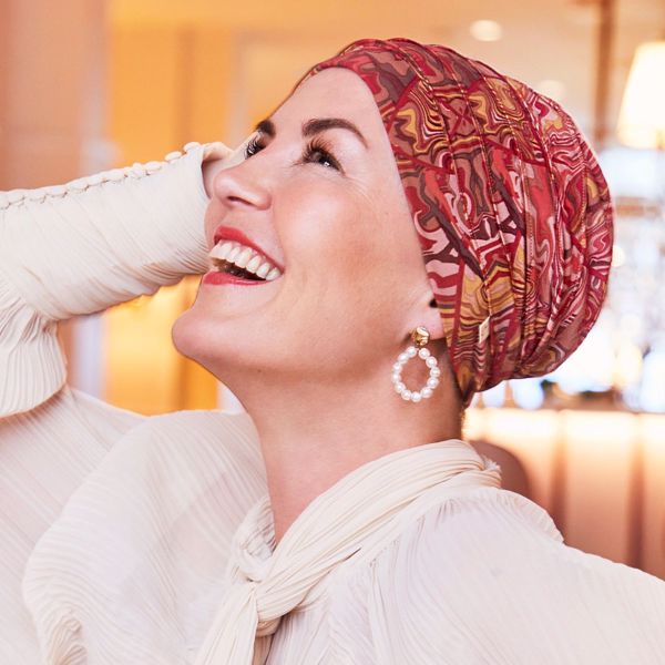 HocYoga Turban - Printed, Marble Fusion