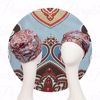 Hocmilena Turban - (silke), Royal Paisley - Blue