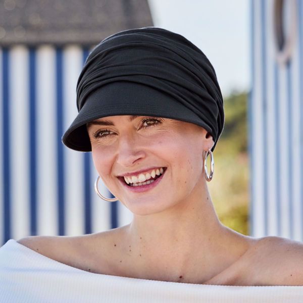 Hocsolana Sun Cap, Black