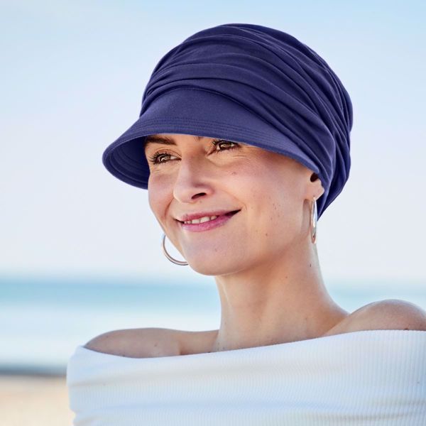 Hocsolana Sun Cap, Dark Blue