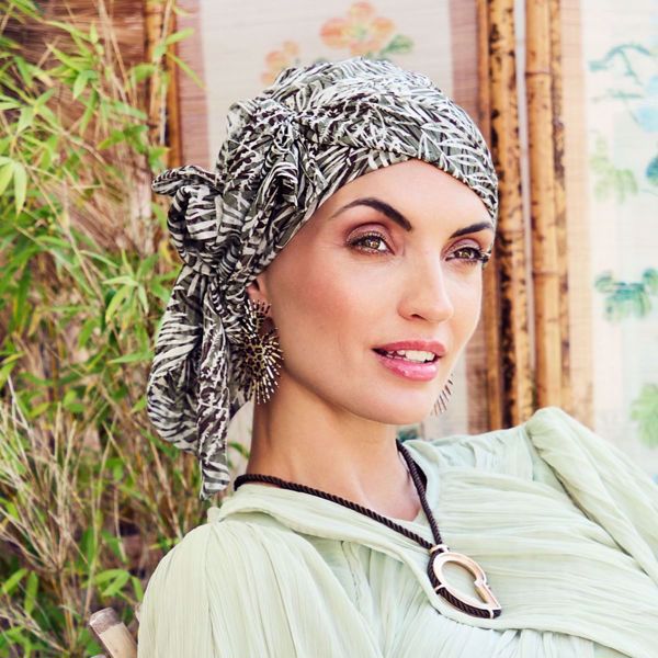 Hocjuvela - Boho Turban Set, Fern Green